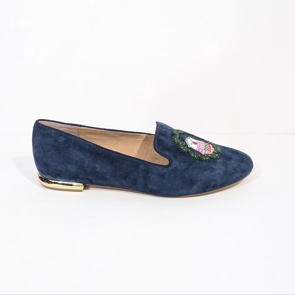 Talbots Ryan Loafer NEW sz 10 Women Slip on Flat Bear Christmas Holiday outfit - Picture 3 of 11